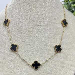 Colar Alhambra no aço