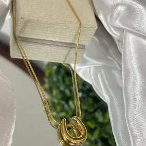 Colar fio Alemão com pingente
