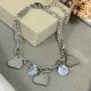 Pulseira com pingentes
