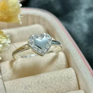 Anel Coração Cheio