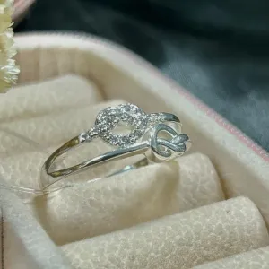 Anel dois corações