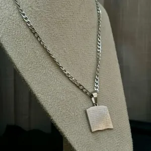 Corrente de aço com pingente