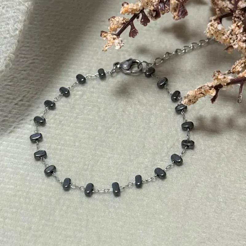 Pulseira com pedrinhas