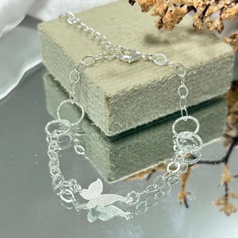 Pulseira com borboleta