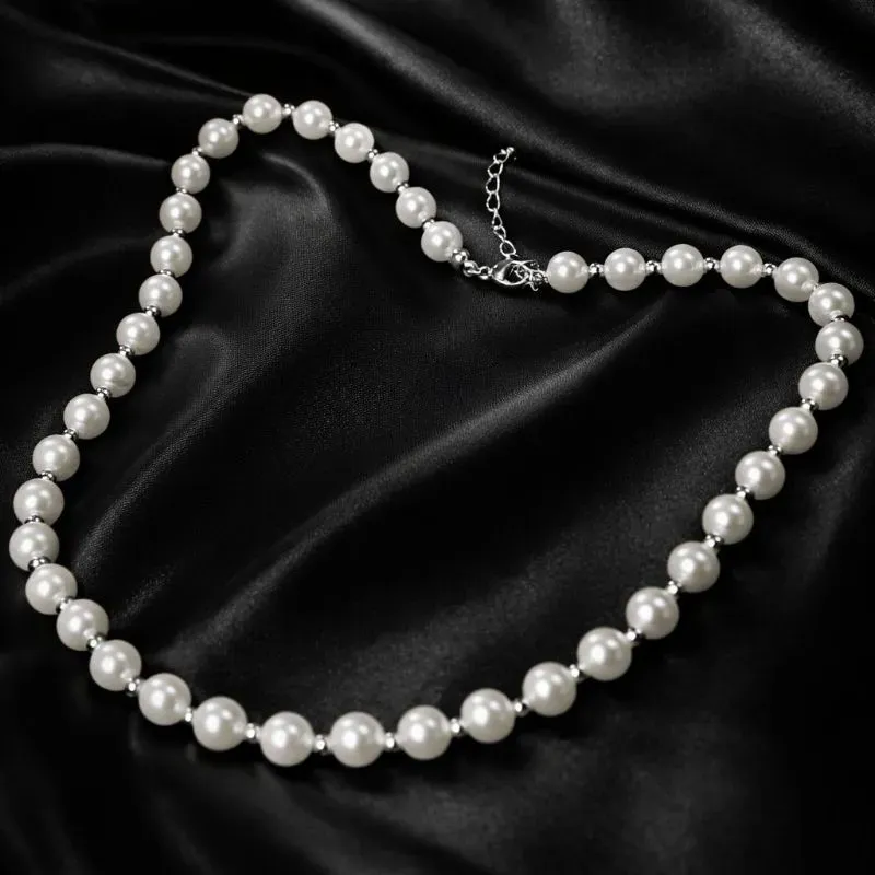 Colar perola de aço