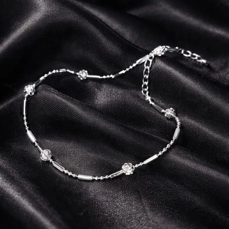 Tornozeleira elo trabalhado com esfera