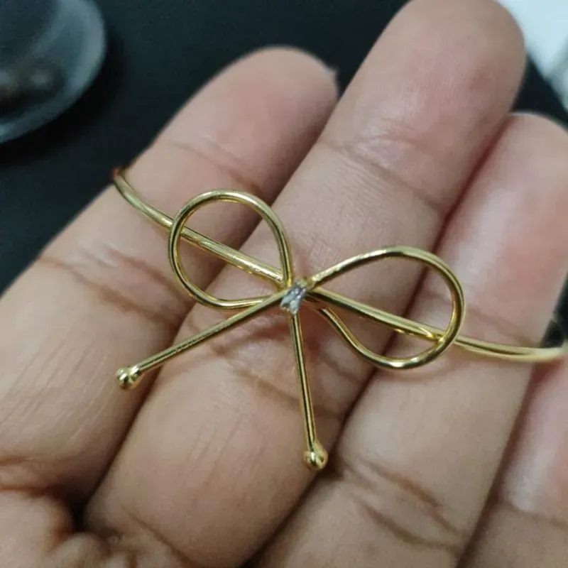 Bracelete Semijoia com lacinho