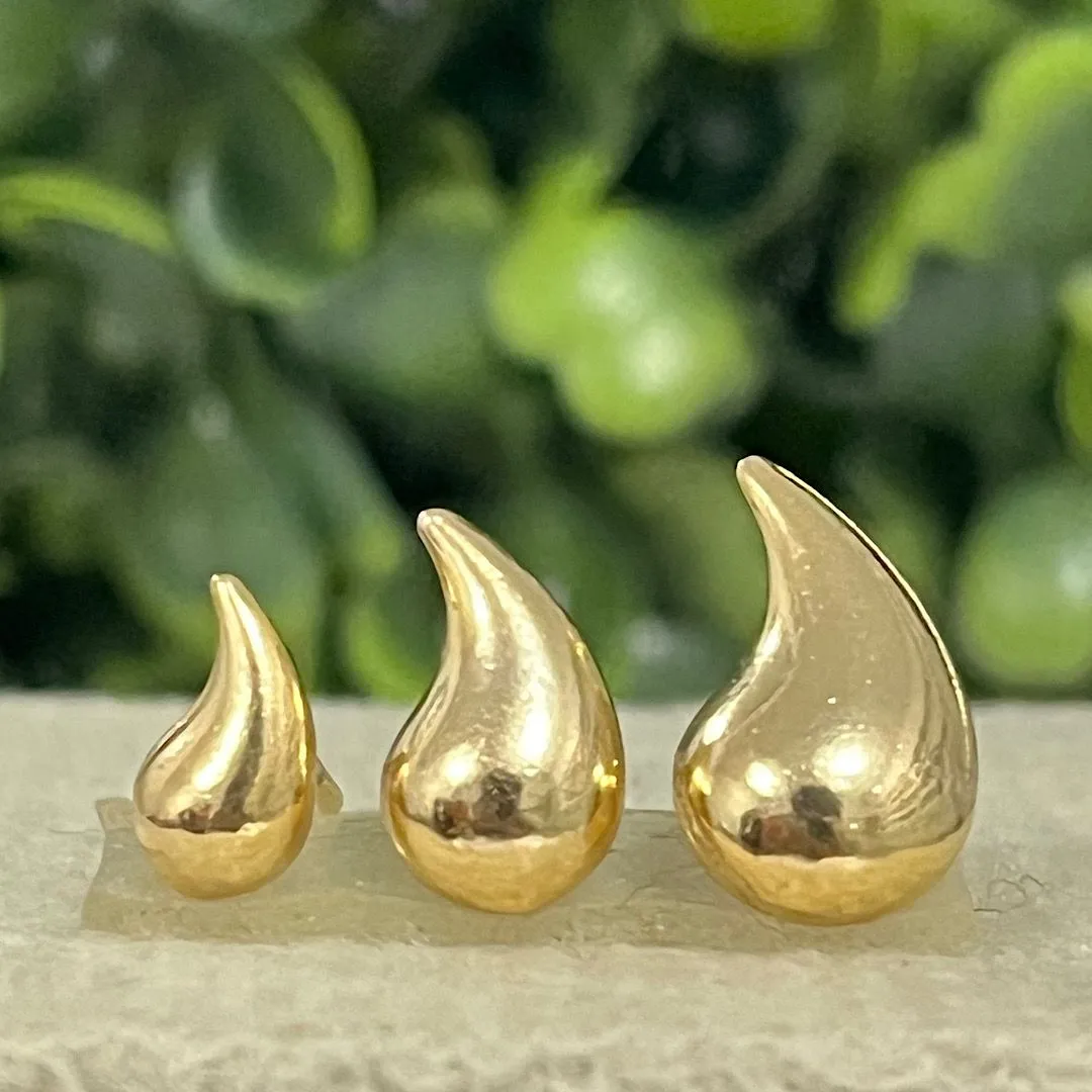 Brinco trio gotas