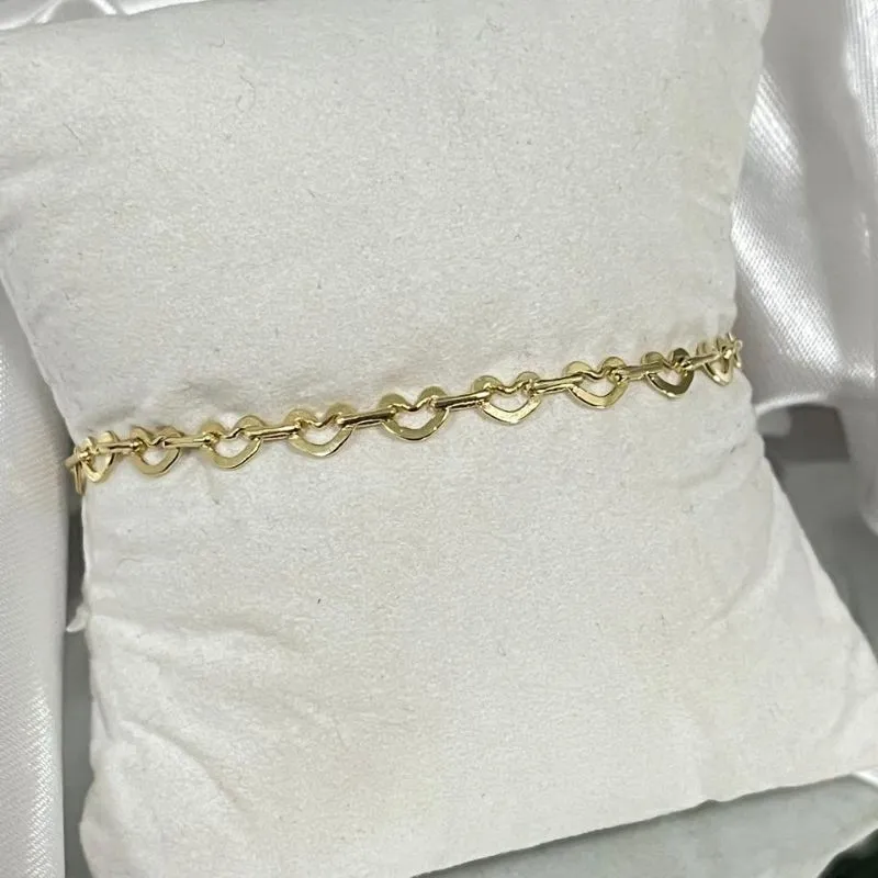 Pulseira coração batido