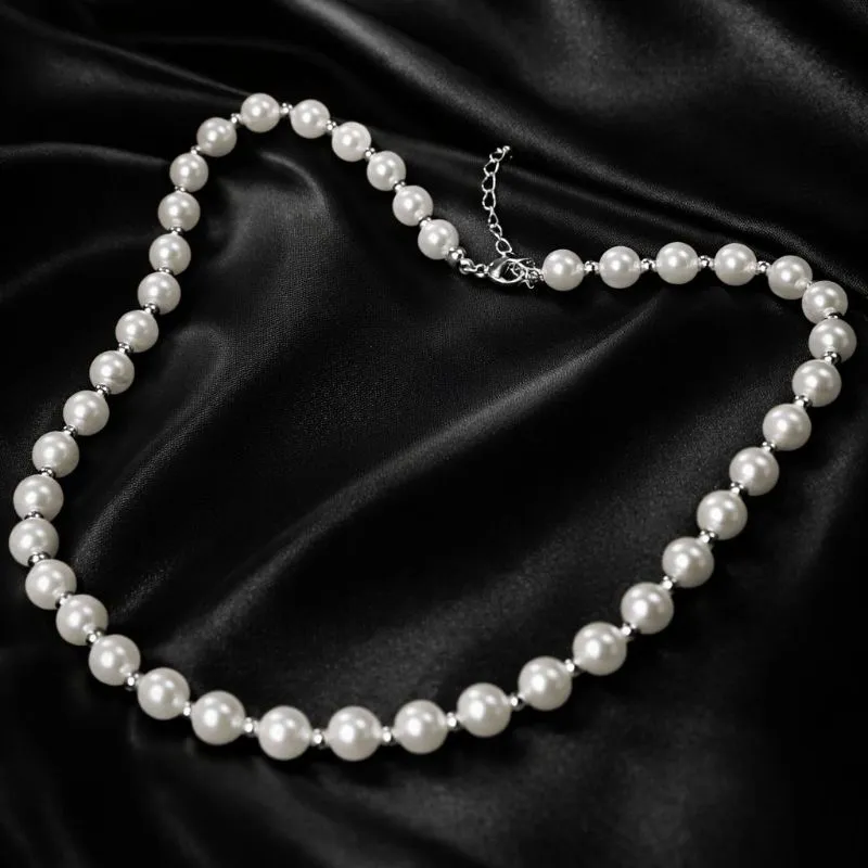 Colar perola de aço