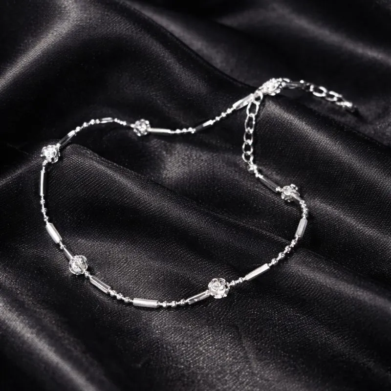 Tornozeleira elo trabalhado com esfera