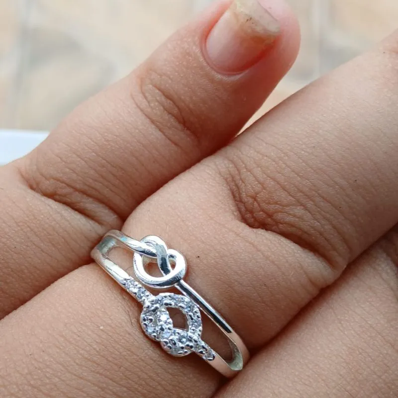 Anel dois corações