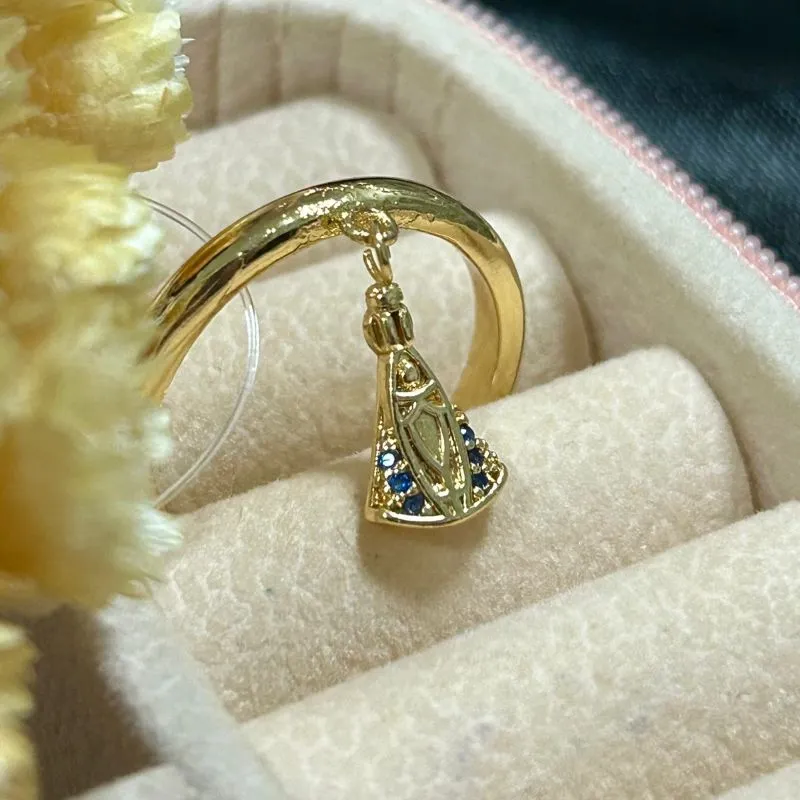 Anel  N. senhora pendulo